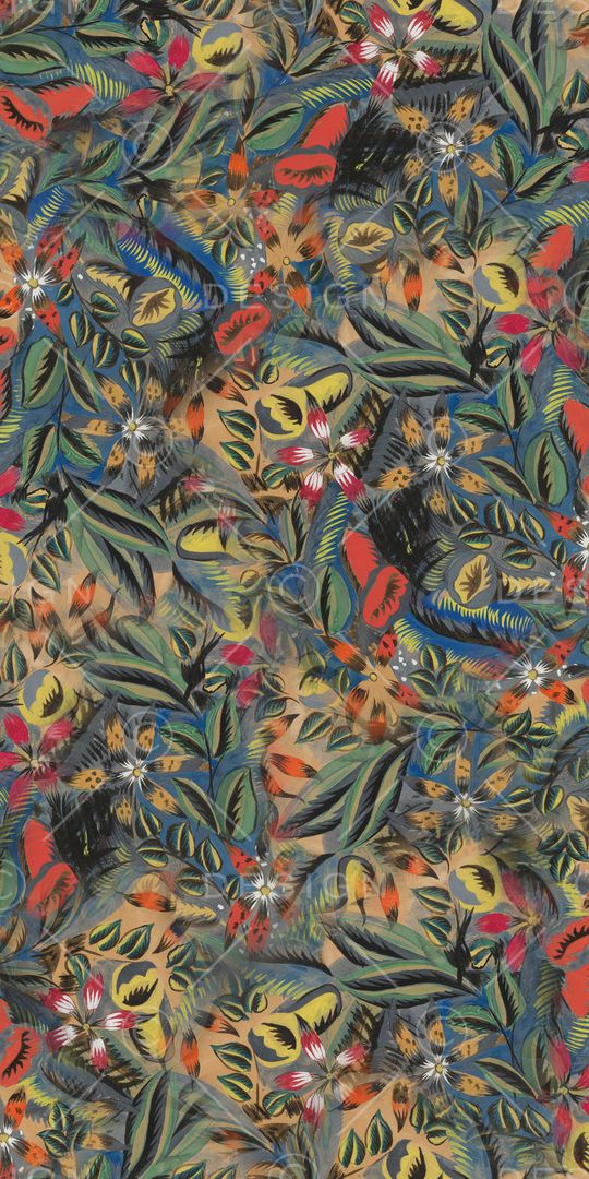 抽象印花华亿平台图片