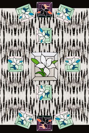 大牌风印花华亿平台图片