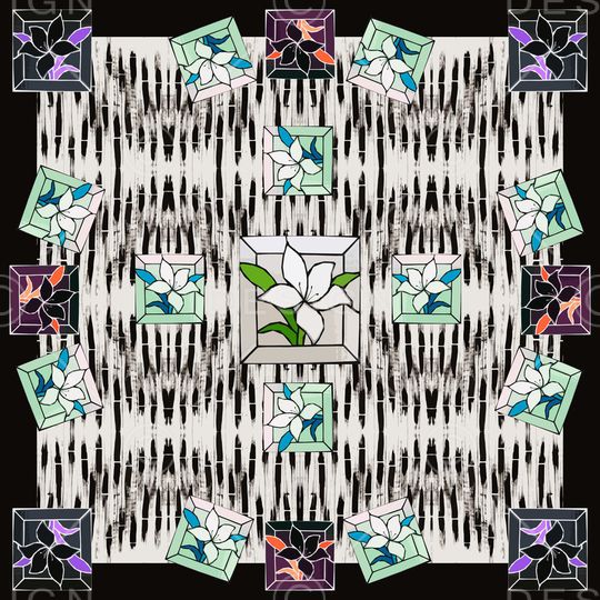 大牌风印花华亿平台图片