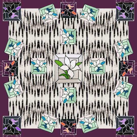 大牌风印花华亿平台图片