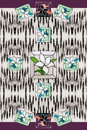 大牌风印花华亿平台图片