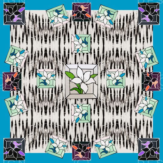 大牌风印花华亿平台图片