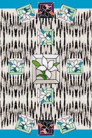 大牌风印花华亿平台图片