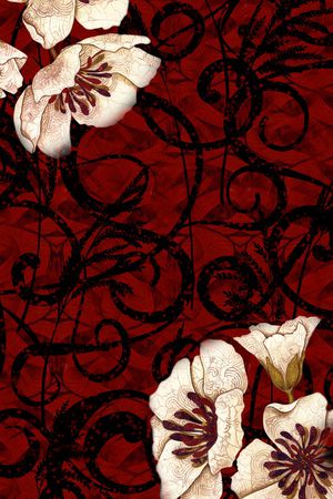 抽象印花华亿平台图片