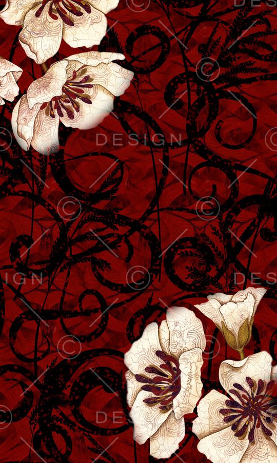 抽象印花华亿平台图片