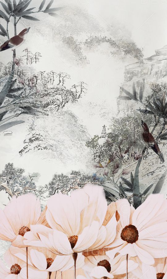 抽象印花华亿平台图片