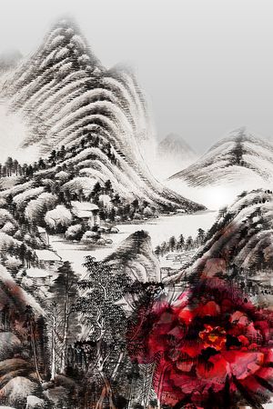 纹理印花华亿平台图片