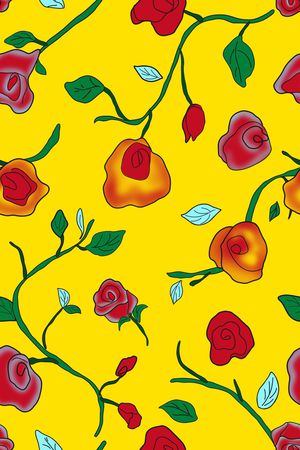 2018春夏彩底花卉印花华亿平台图片