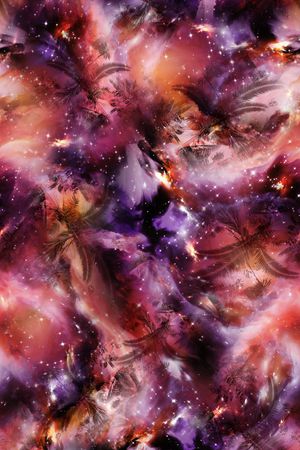 抽象印花华亿平台图片