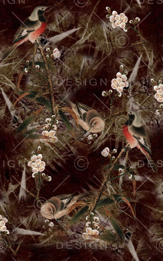 抽象印花华亿平台图片