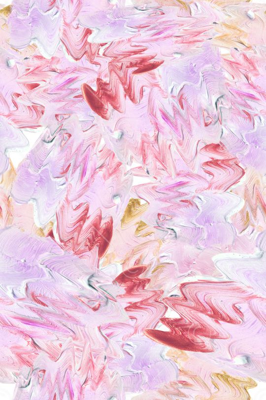 笔触印花华亿平台图片