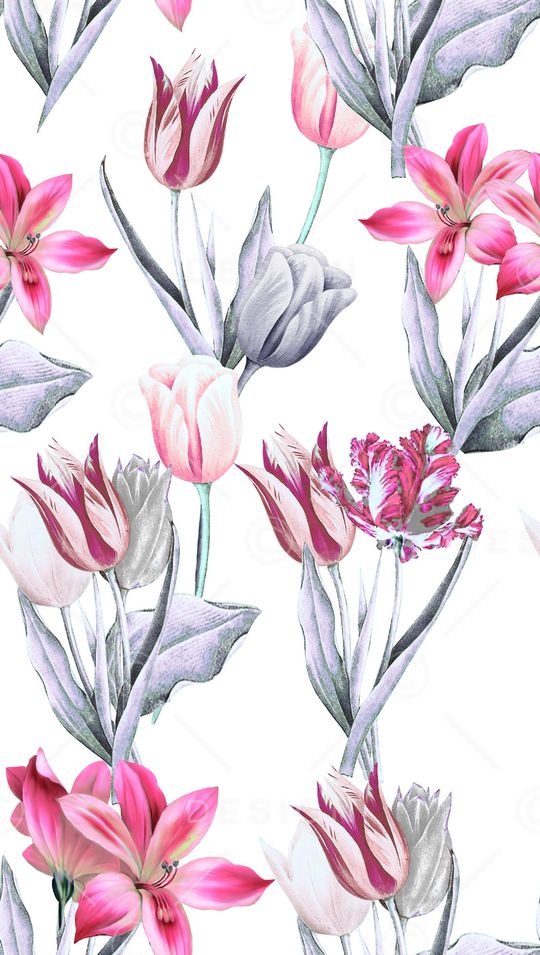 月季花印花华亿平台图片