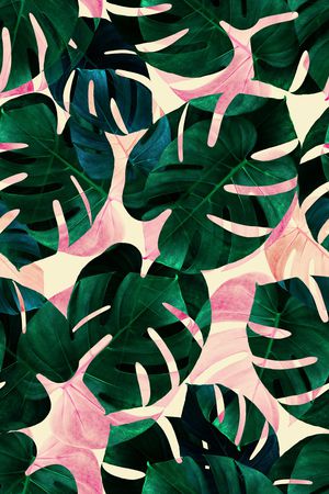 热带鱼印花华亿平台图片