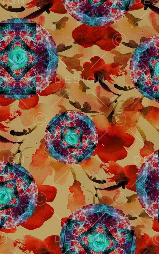 民族风印花华亿平台图片