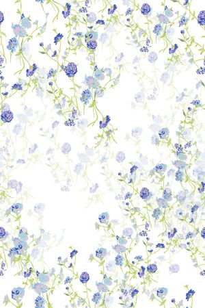 蔷薇花印花华亿平台图片