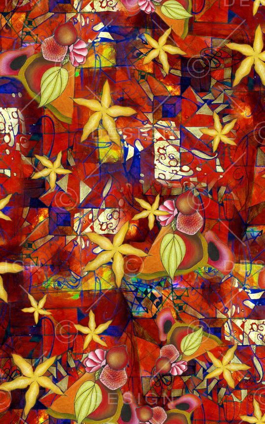 民族风印花华亿平台图片