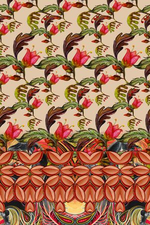 民族风印花华亿平台图片