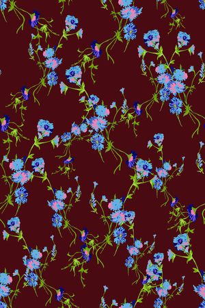 茉莉花印花华亿平台图片