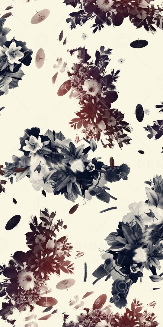 植物印花华亿平台图片