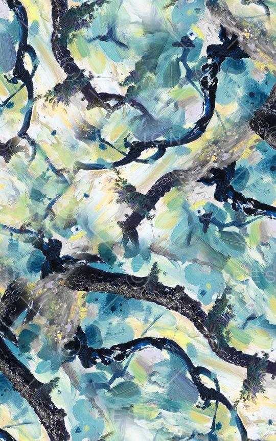 抽象印花华亿平台图片