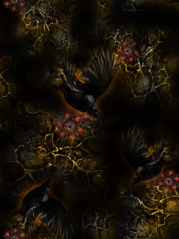 鸟印花华亿平台图片