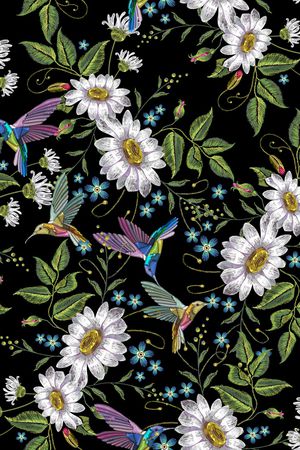 线条花卉印花华亿平台图片