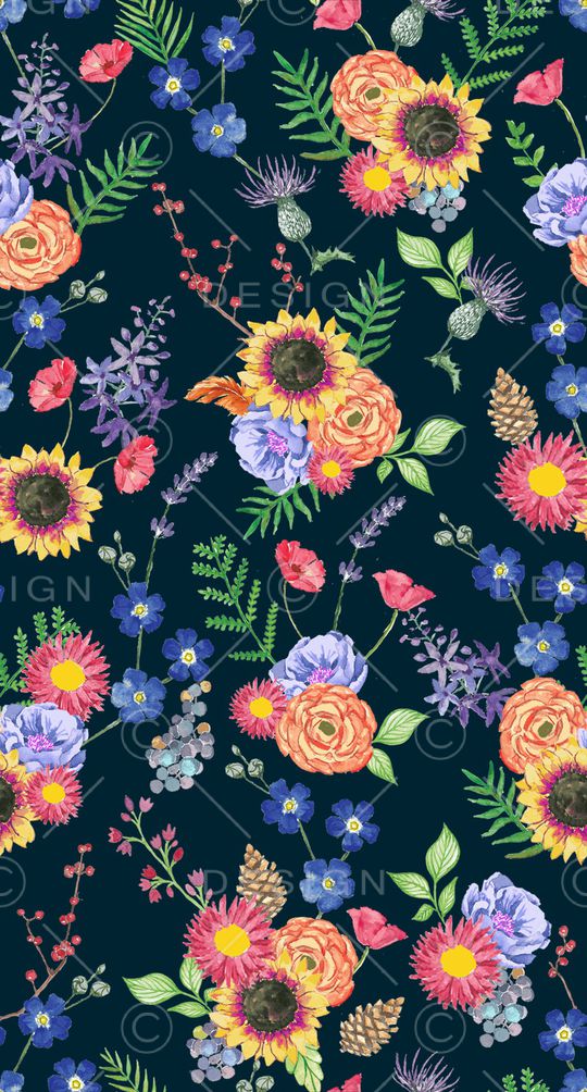 植物印花华亿平台图片