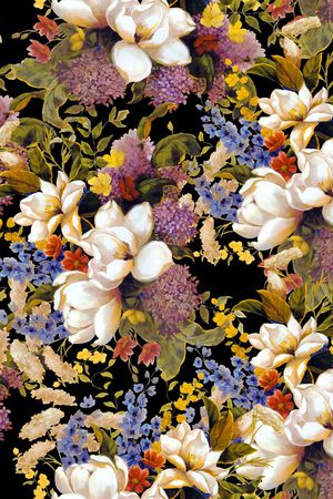 玫瑰花印花华亿平台图片