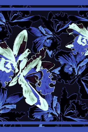 大牌风印花华亿平台图片