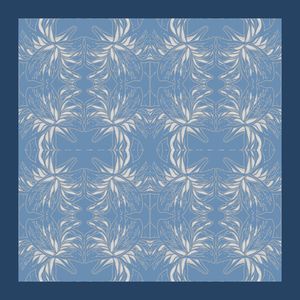 抽象花卉印花华亿平台图片