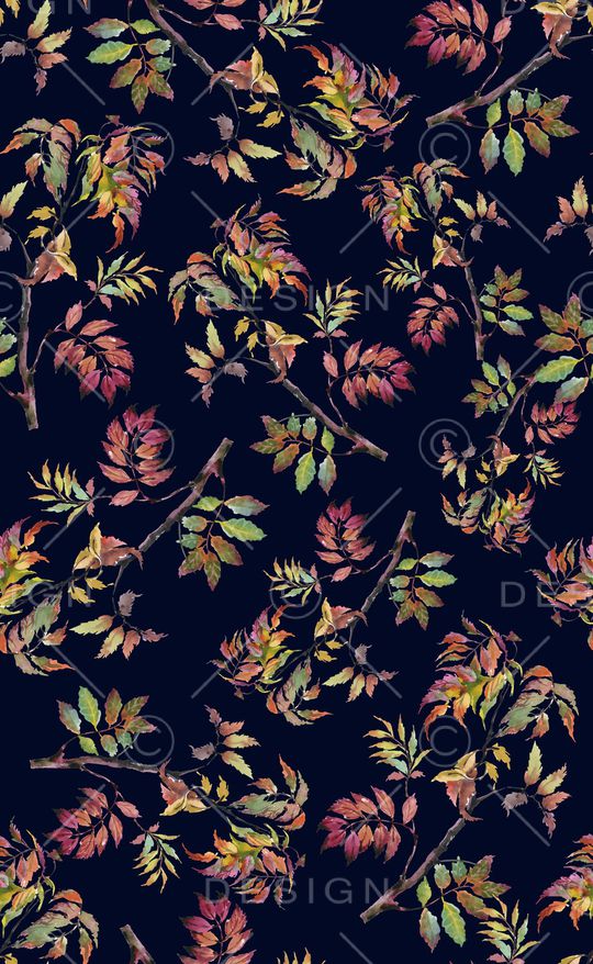 植物印花华亿平台图片