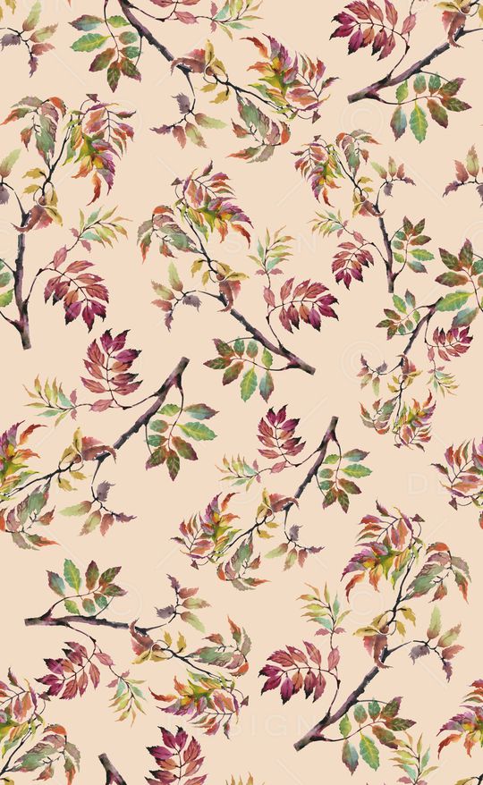 植物印花华亿平台图片