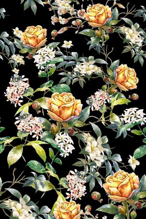 植物印花华亿平台图片