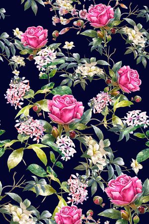 植物印花华亿平台图片