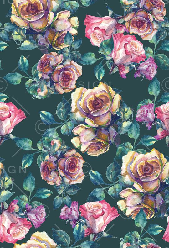 植物印花华亿平台图片