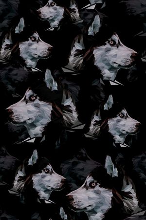 几何印花华亿平台图片