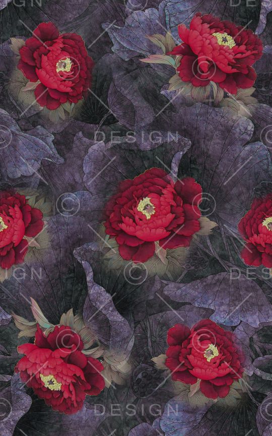 抽象印花华亿平台图片