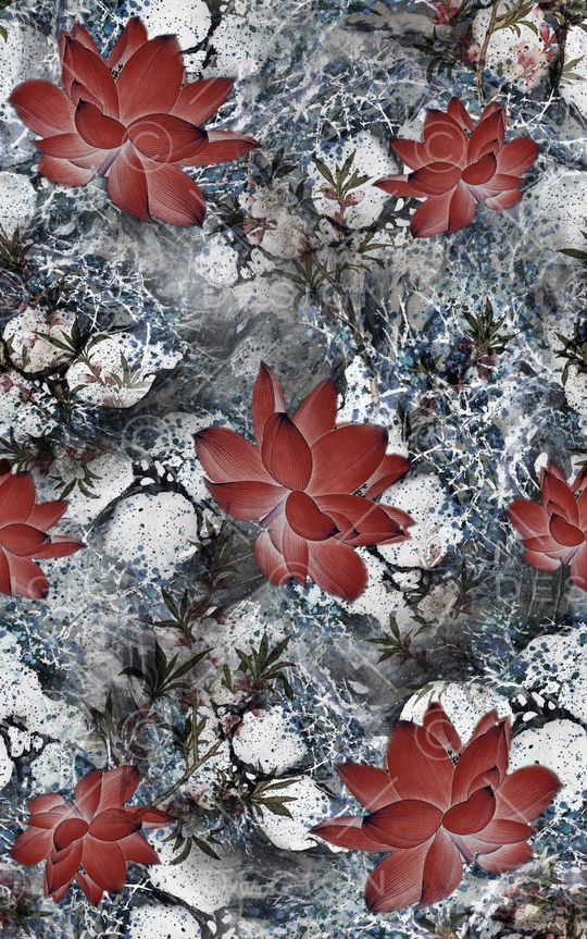 抽象印花华亿平台图片