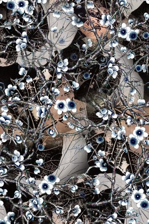 抽象印花华亿平台图片