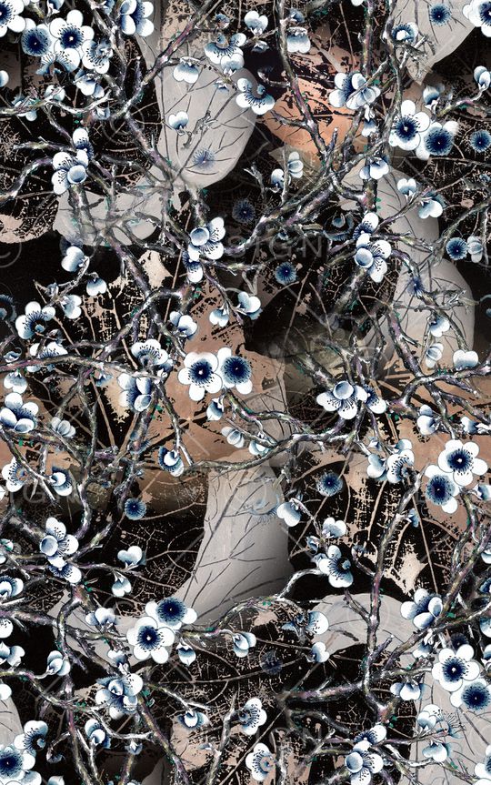 抽象印花华亿平台图片