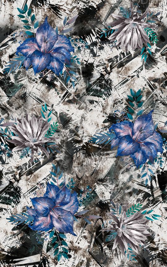 抽象印花华亿平台图片