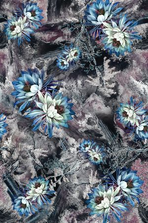 抽象印花华亿平台图片