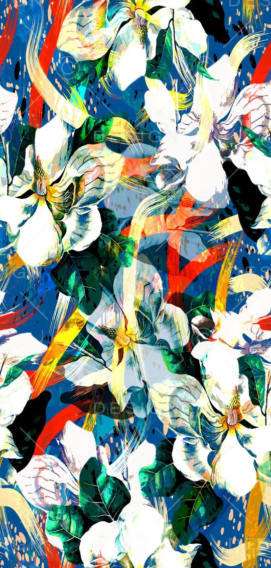 抽象印花华亿平台图片