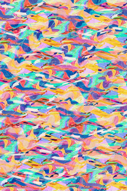 抽象印花华亿平台图片