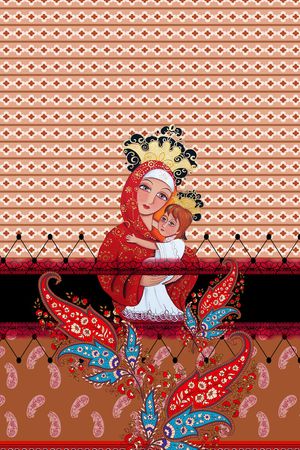 几何印花华亿平台图片