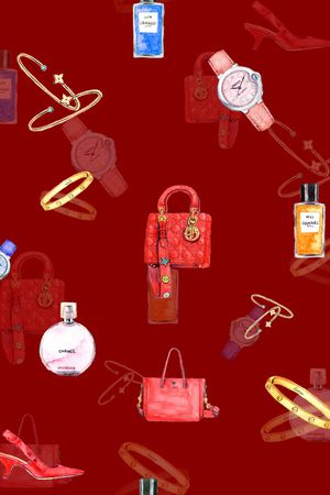 大牌风印花华亿平台图片