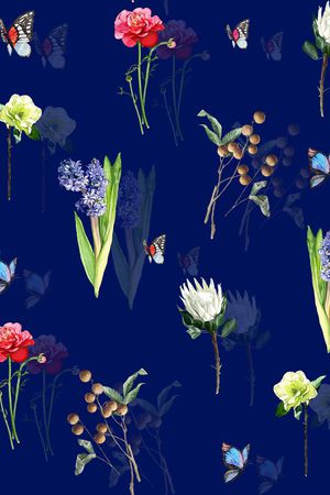 大牌风印花华亿平台图片