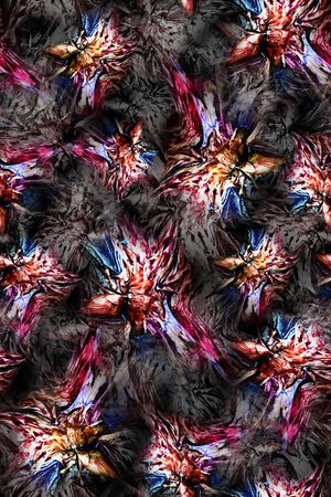 抽象印花华亿平台图片