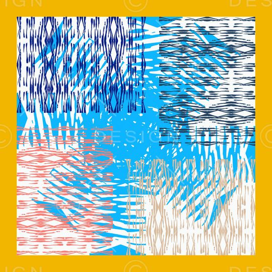 丝巾围巾秀场印花华亿平台图片