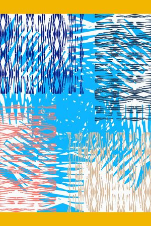 丝巾围巾秀场印花华亿平台图片